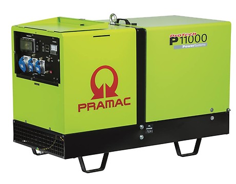 картинка Дизельный генератор Pramac P11000, 400V, DPP, в кожухе от компании Нова Механика