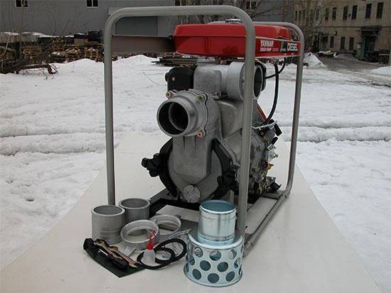 картинка Мотопомпа дизельная Yanmar YDP40TN-E от компании Нова Механика
